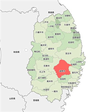 岩手県遠野市のハローワーク求人一覧